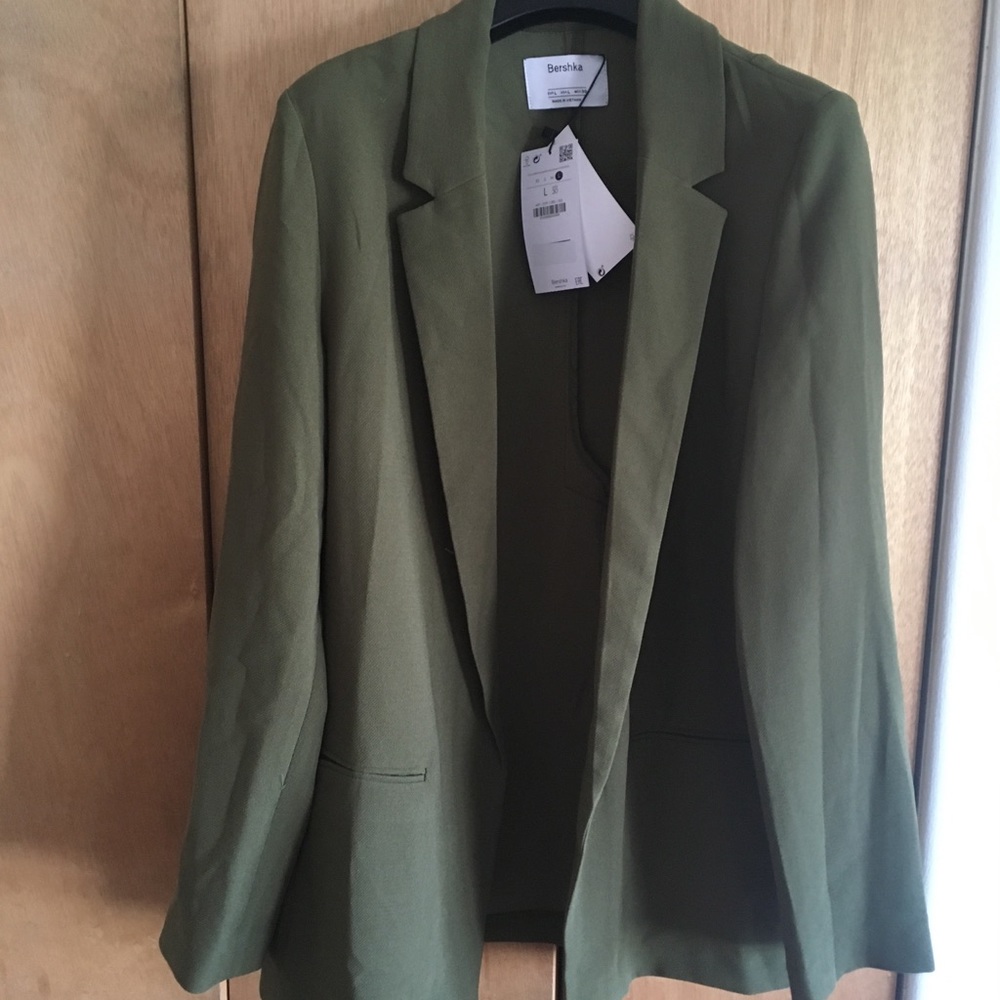 Green blazer